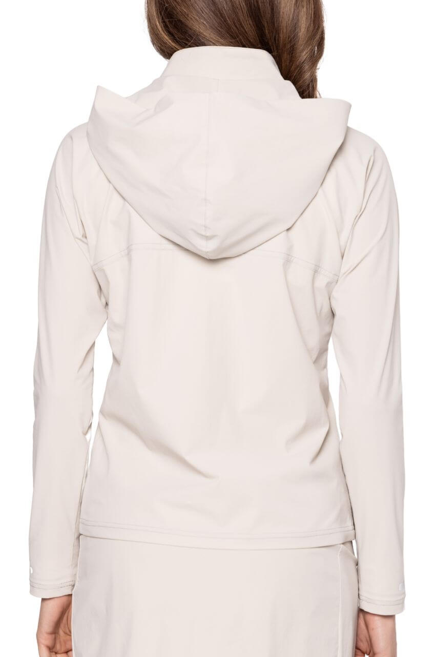 Khaki Be An Athlete Hooded Jacket