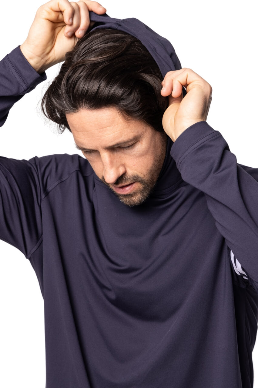 Men's Navy Hoodie