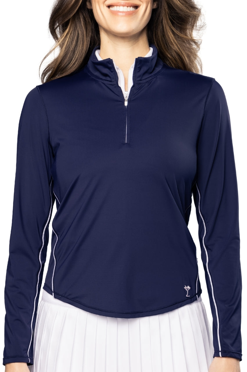 Navy Cool Girl Pullover