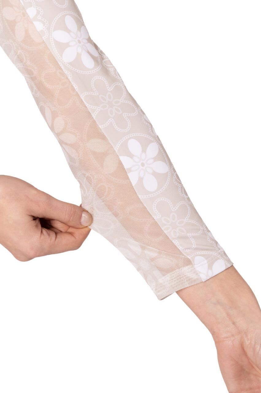 Sand Bar Long Sleeve Cool Girl Polo