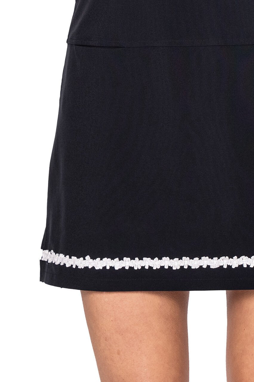 Black Vintage Sport Dress - GolftiniDress