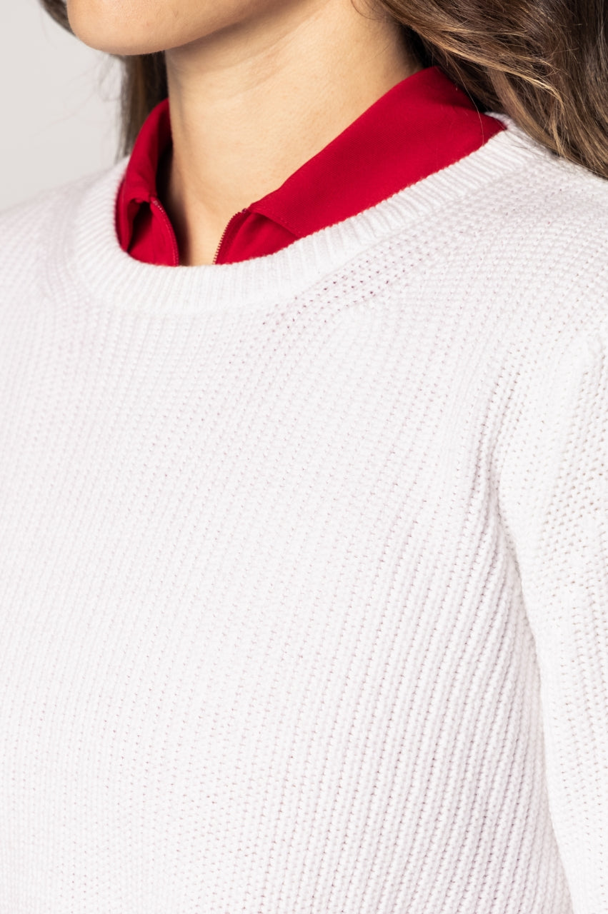 White Darcy Sweater