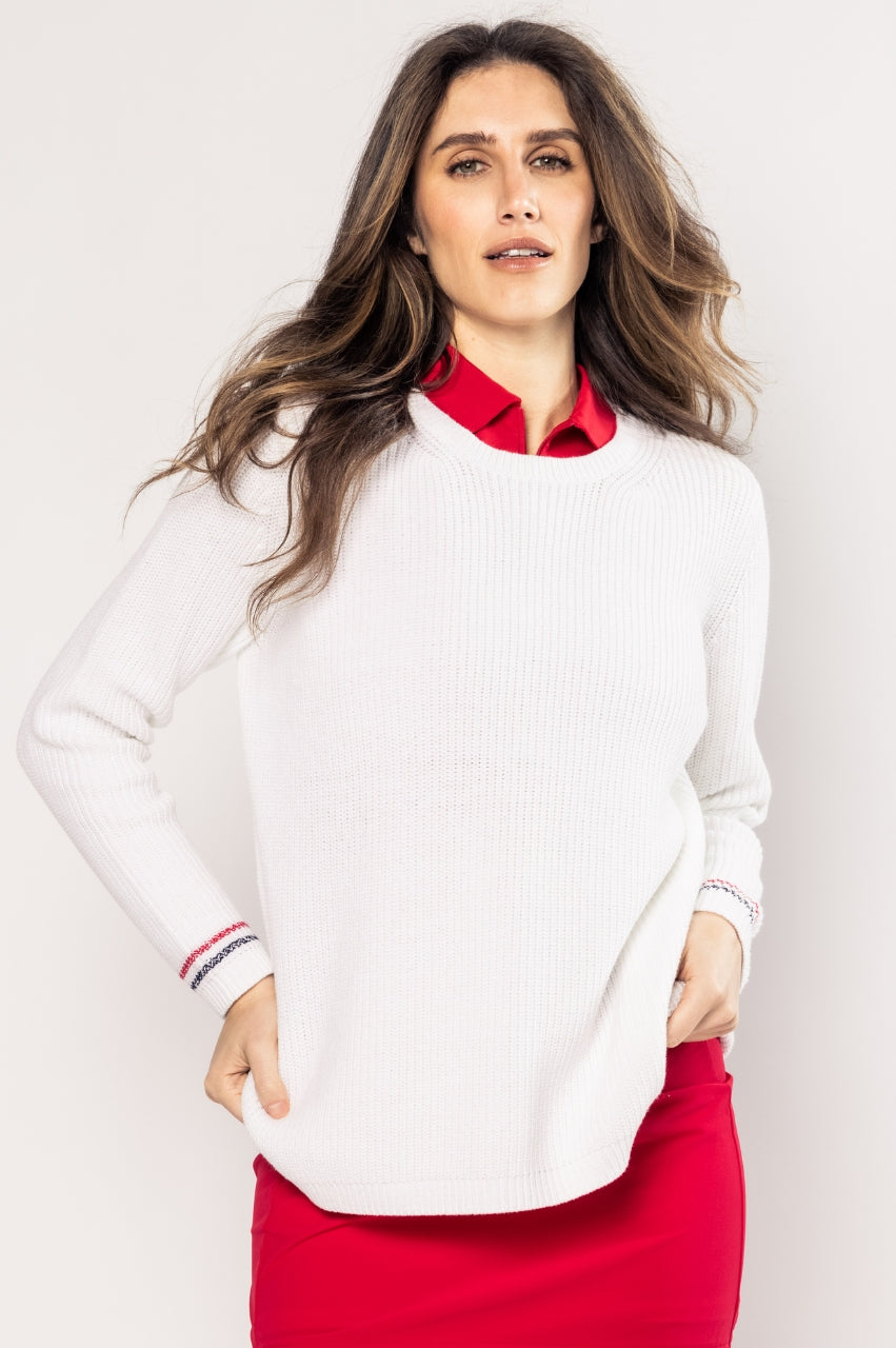 White Darcy Sweater