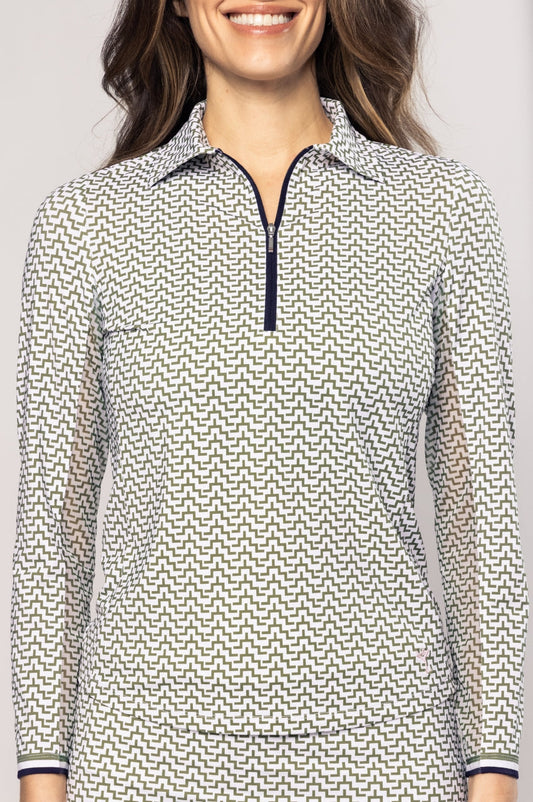 Vespa Long Sleeve Cool Girl Polo