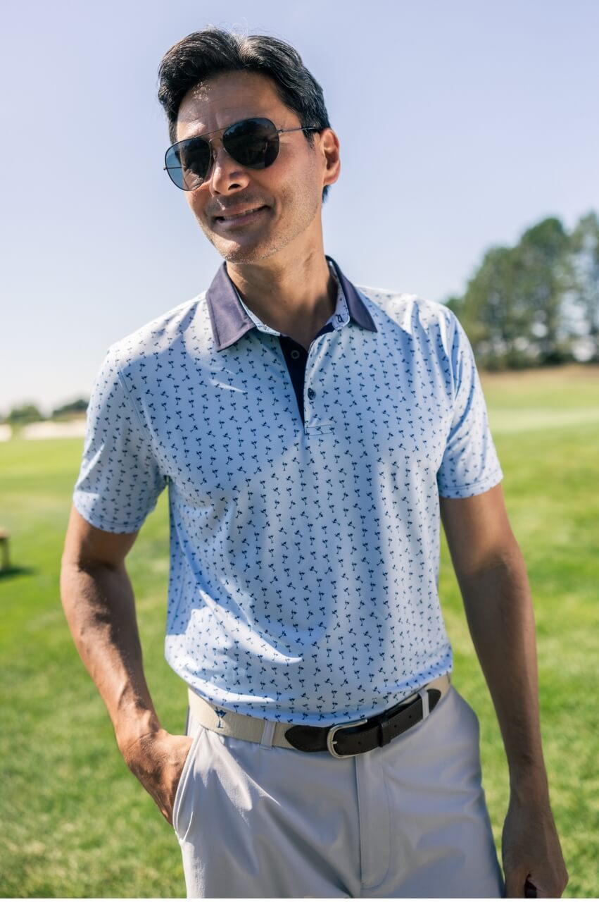 Men's Martini Pique Polo