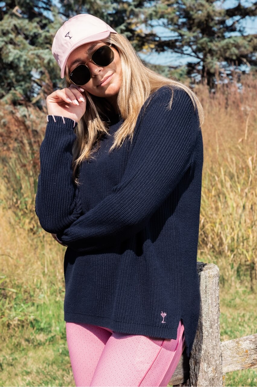 Navy Darcy Sweater