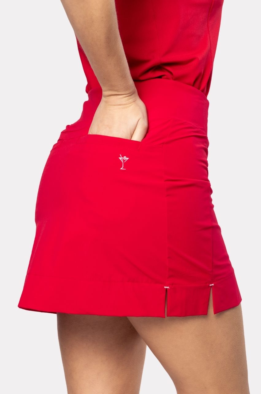 Red Be An Athlete Skort