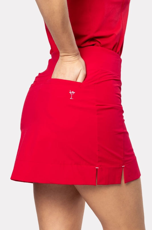 Red Be An Athlete Skort