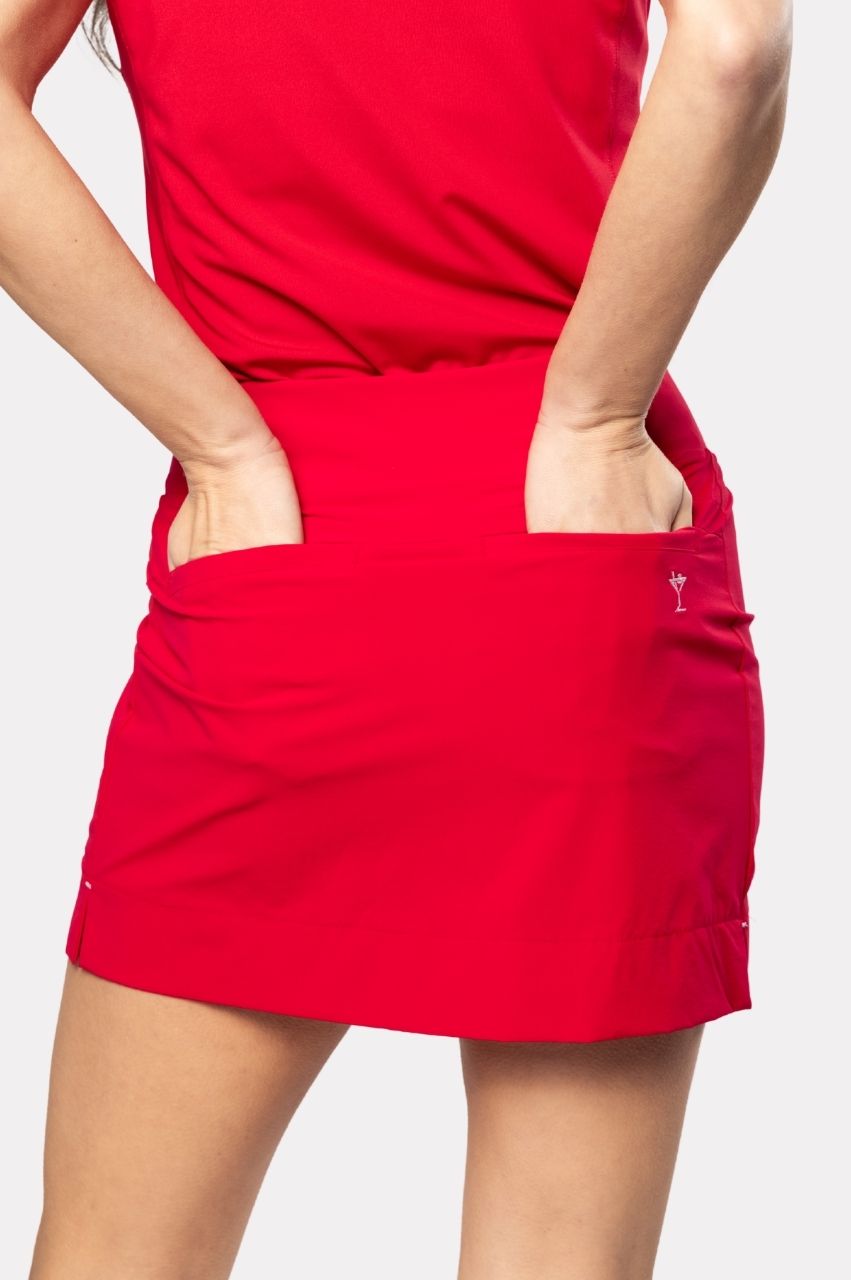Red Be An Athlete Skort