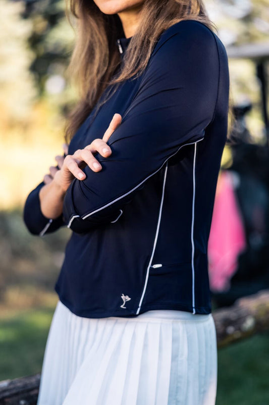Navy Cool Girl Pullover | Bearpath