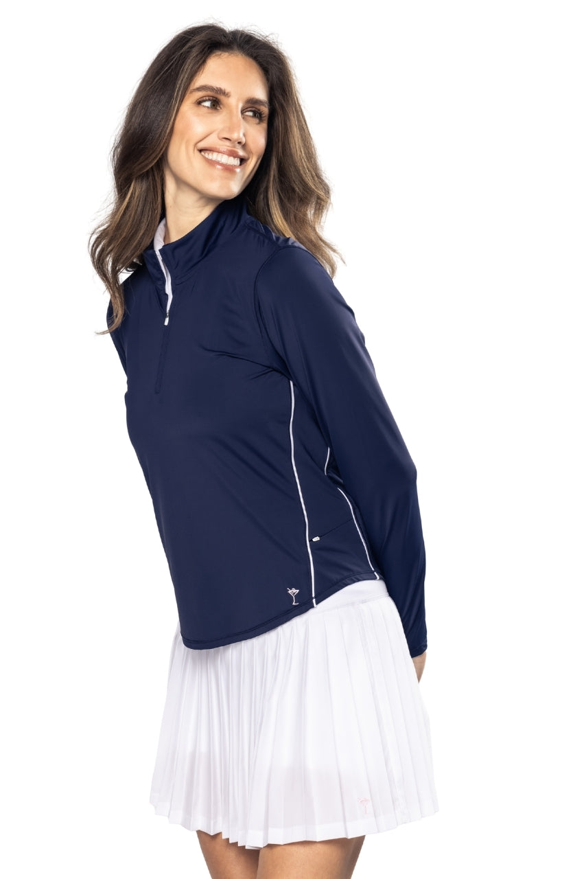 Navy Cool Girl Pullover
