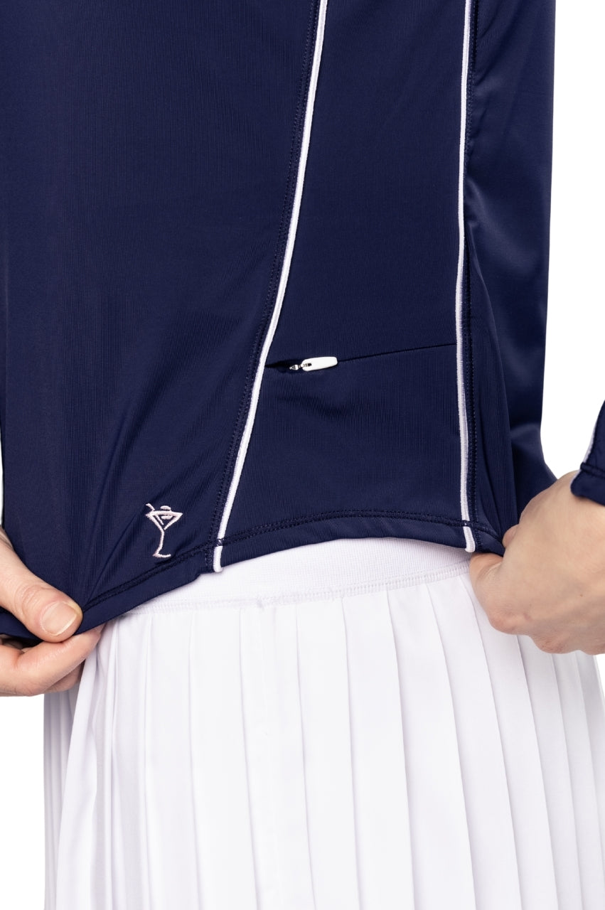 Navy Cool Girl Pullover