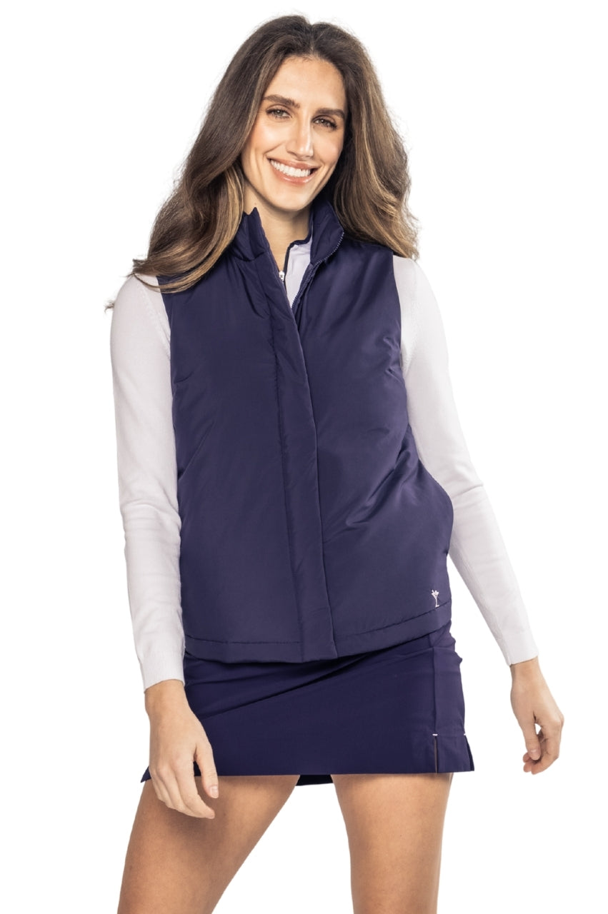 Navy Vintage Vest