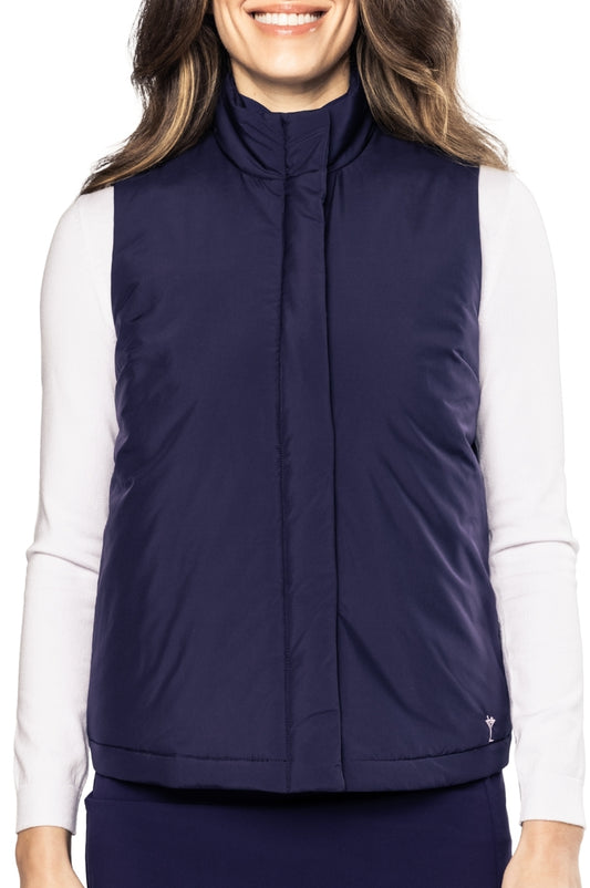 Navy Vintage Vest