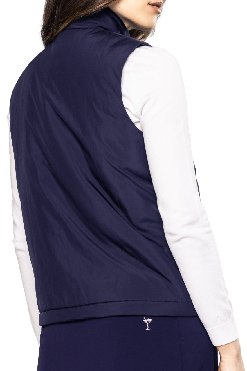 Navy Vintage Vest