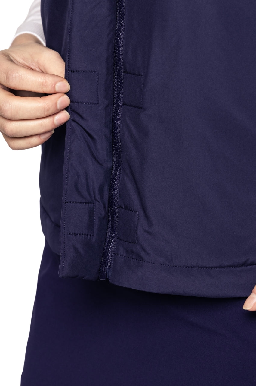 Navy Vintage Vest