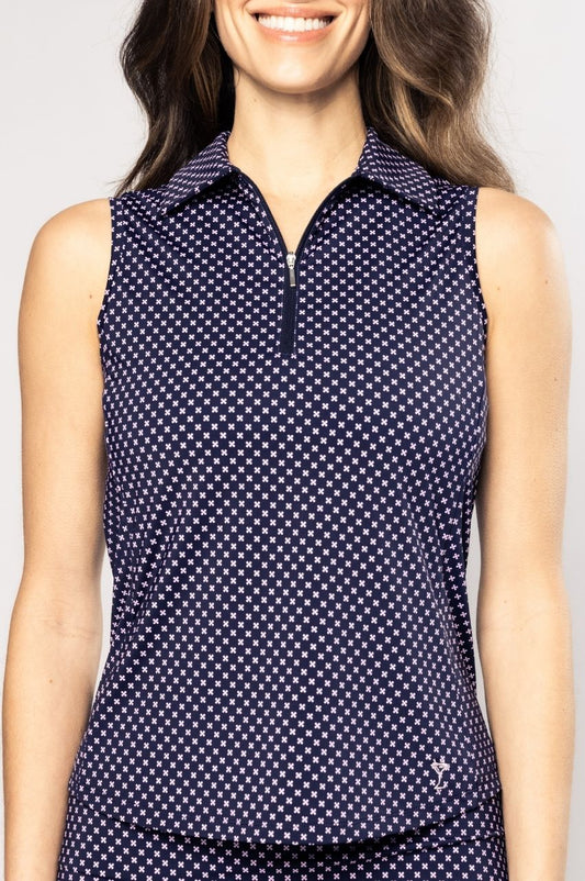 Unstoppable Sleeveless Cool Girl Polo