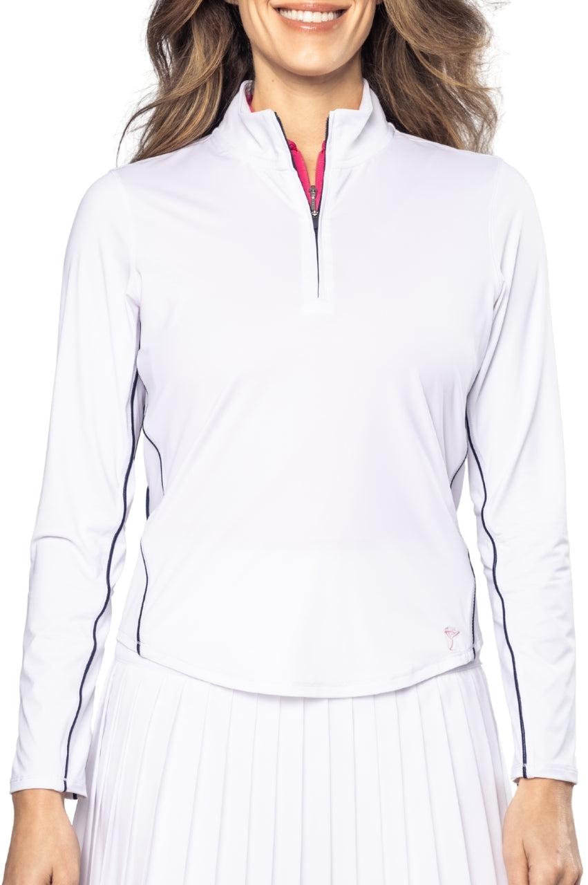 White Cool Girl Pullover