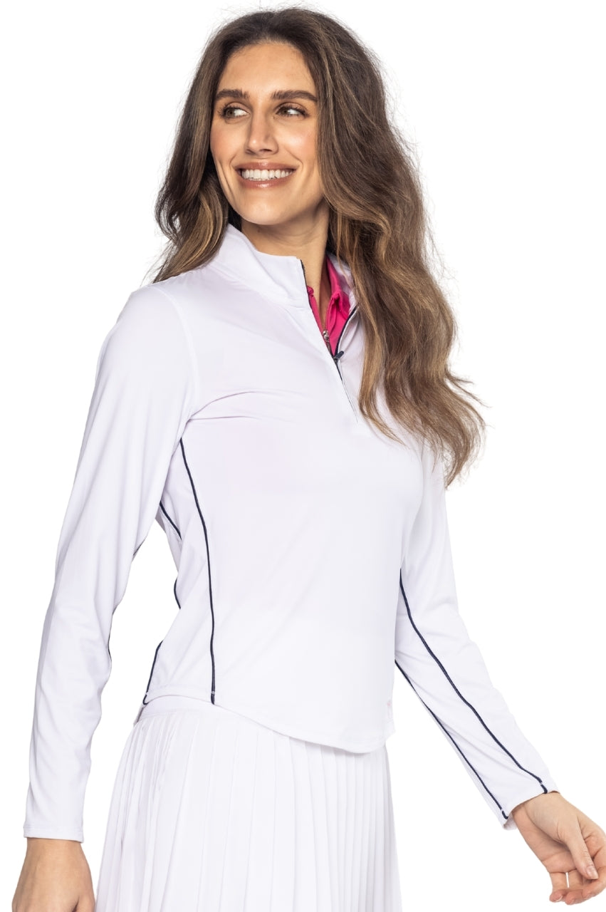 White Cool Girl Pullover