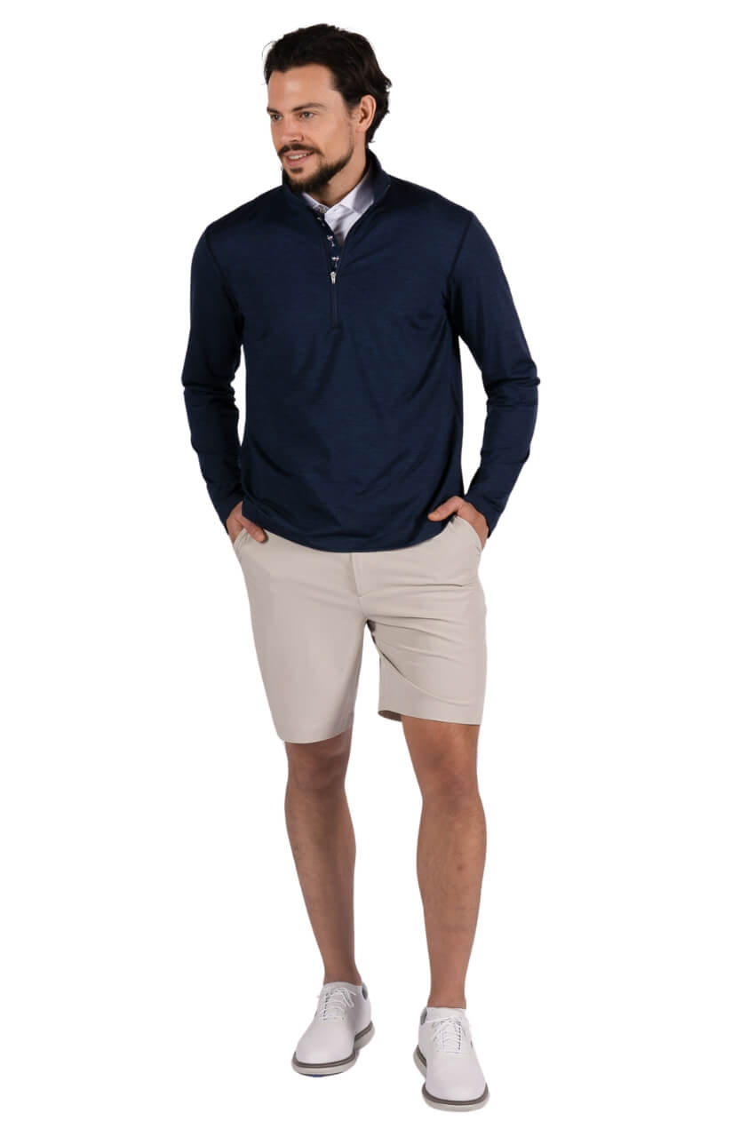 Men's Khaki Performance Golf Shorts 40