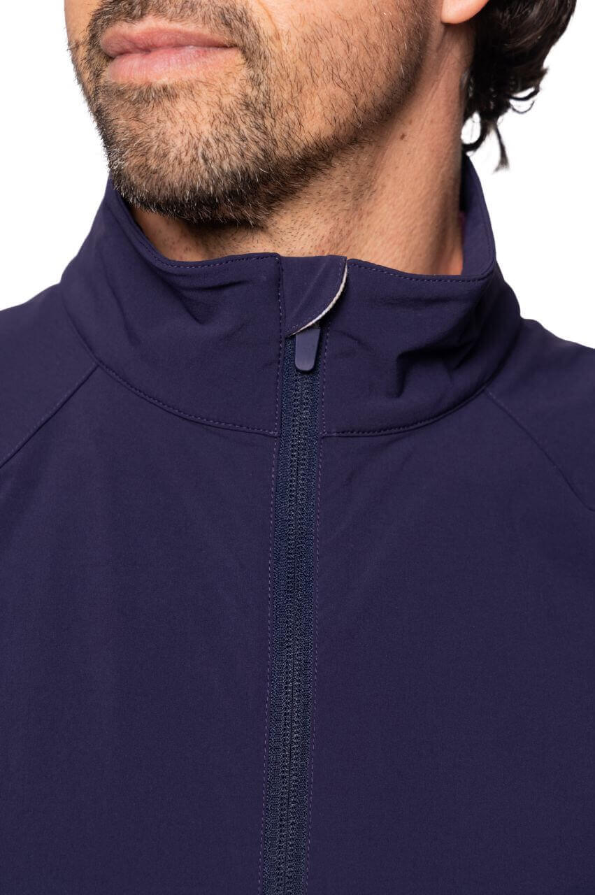 Men's Navy Range Time Vest - GolftiniMen's Tops