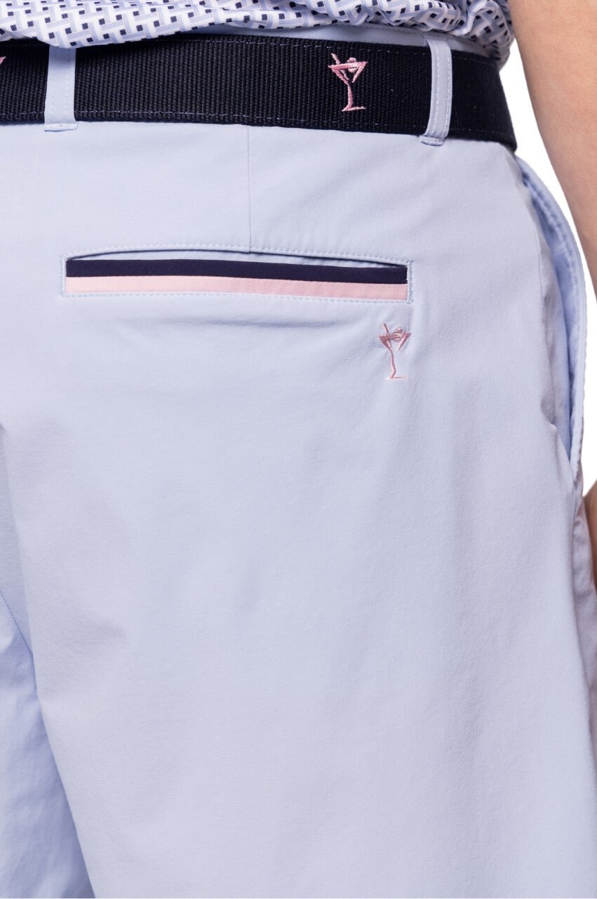 Men's Seersucker Blue Be An Athlete Short - GolftiniMen's Shorts