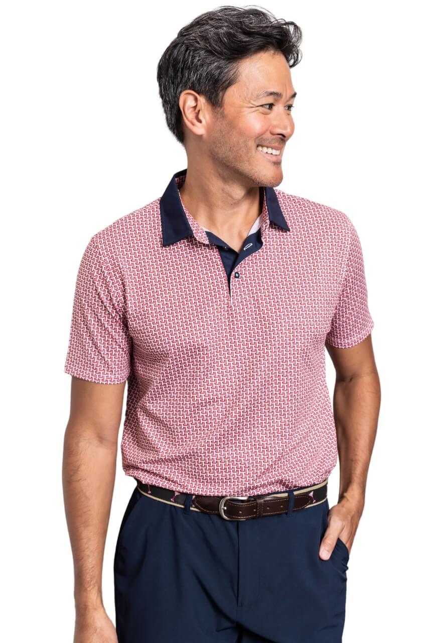 Men's Sparkler Pique Polo