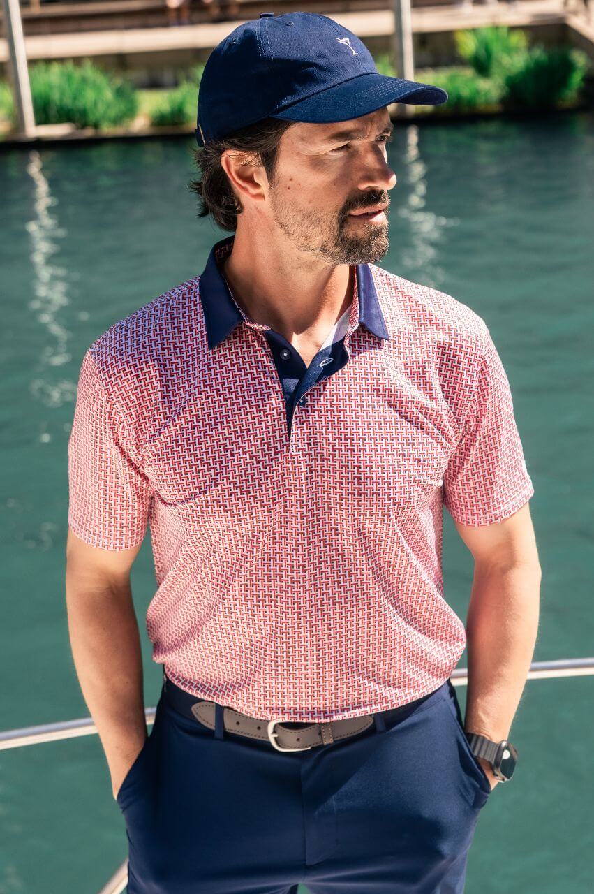Men's Sparkler Pique Polo