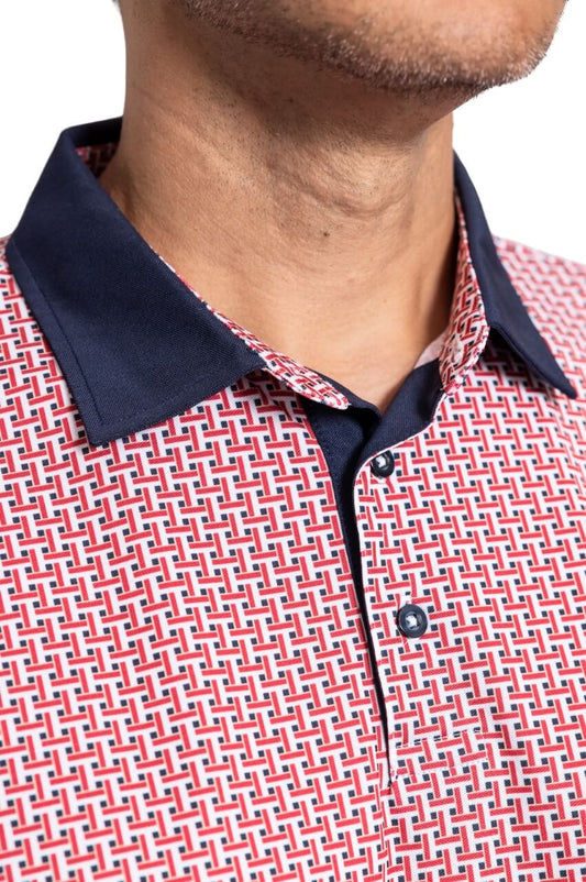 Men's Sparkler Pique Polo