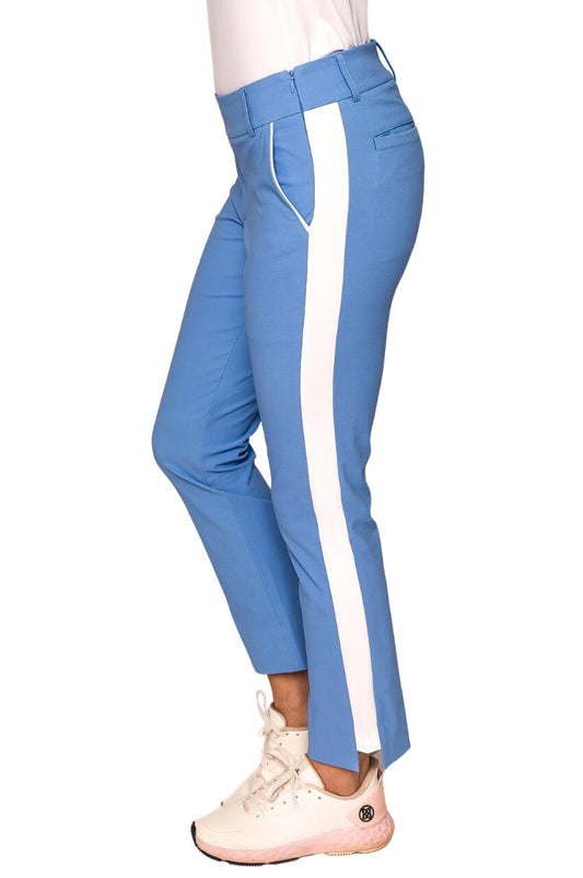 Zoo Blue Stretch Ankle Pant - GolftiniPant